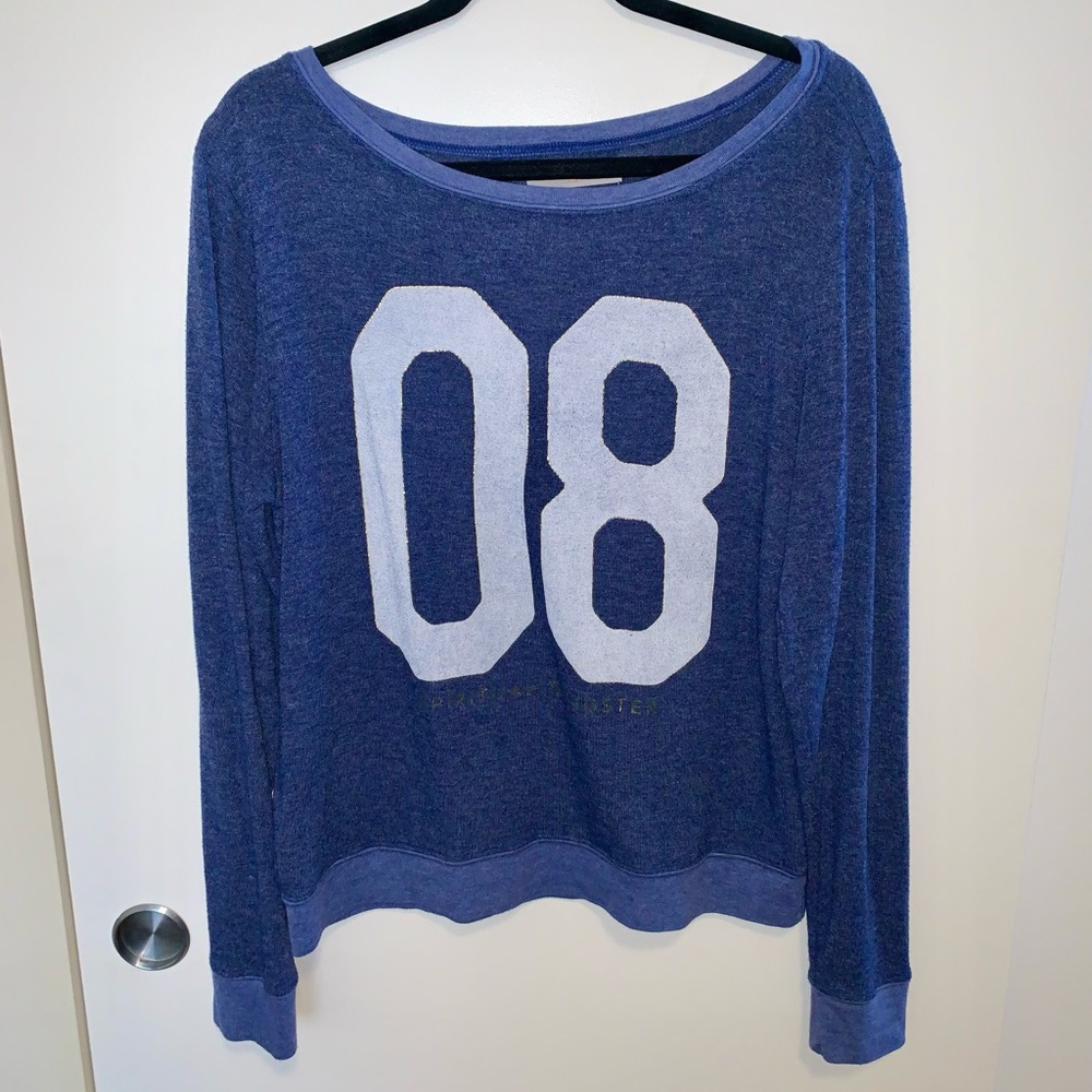 Spiritual Gangster 08 Jersey Sweatshirt Blue Large
